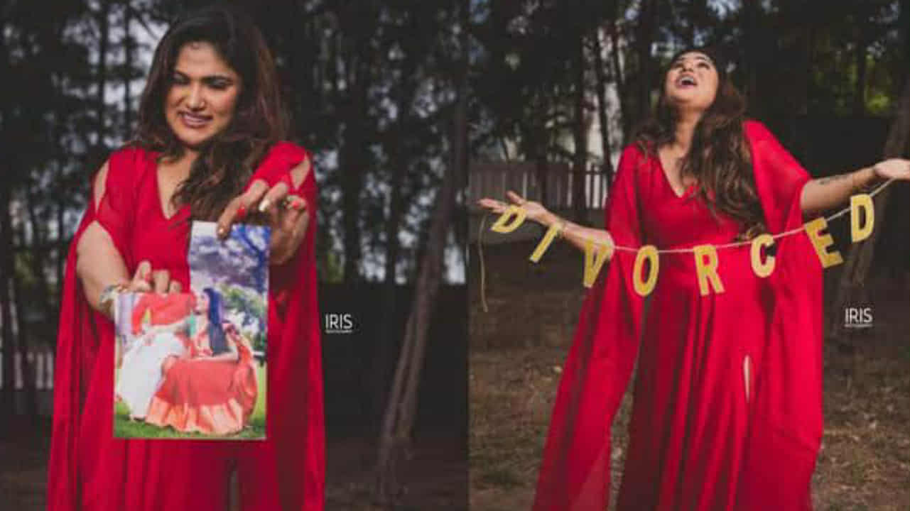 মুক্তির আনন্দেই আত্মহারা! ভাইরাল অভিনেত্রীর ডিভোর্সের ছবি