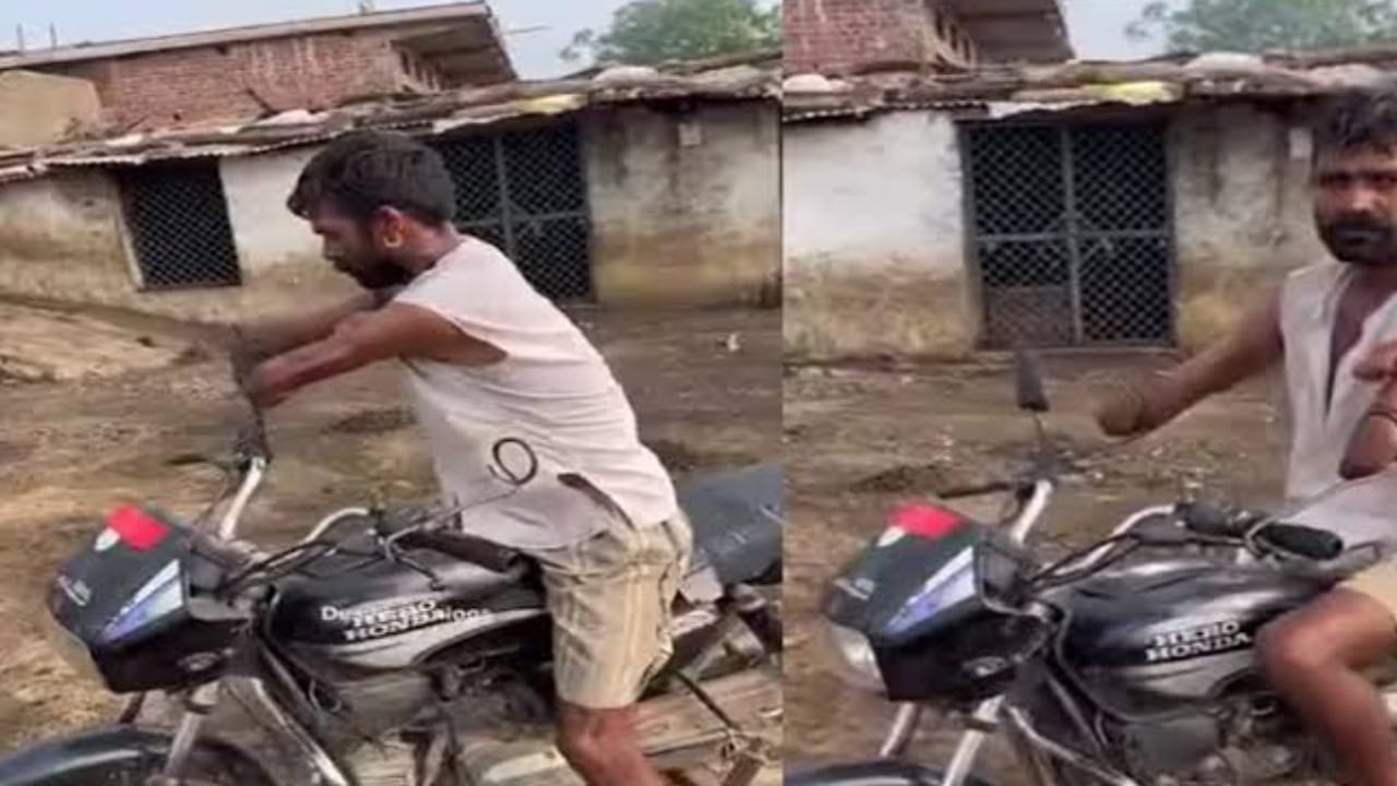 কাটা হাতে বাইক চালিয়ে বাজিমাত যুবকের! পেছনে নির্ভয়ে বসে দুই সওয়ার