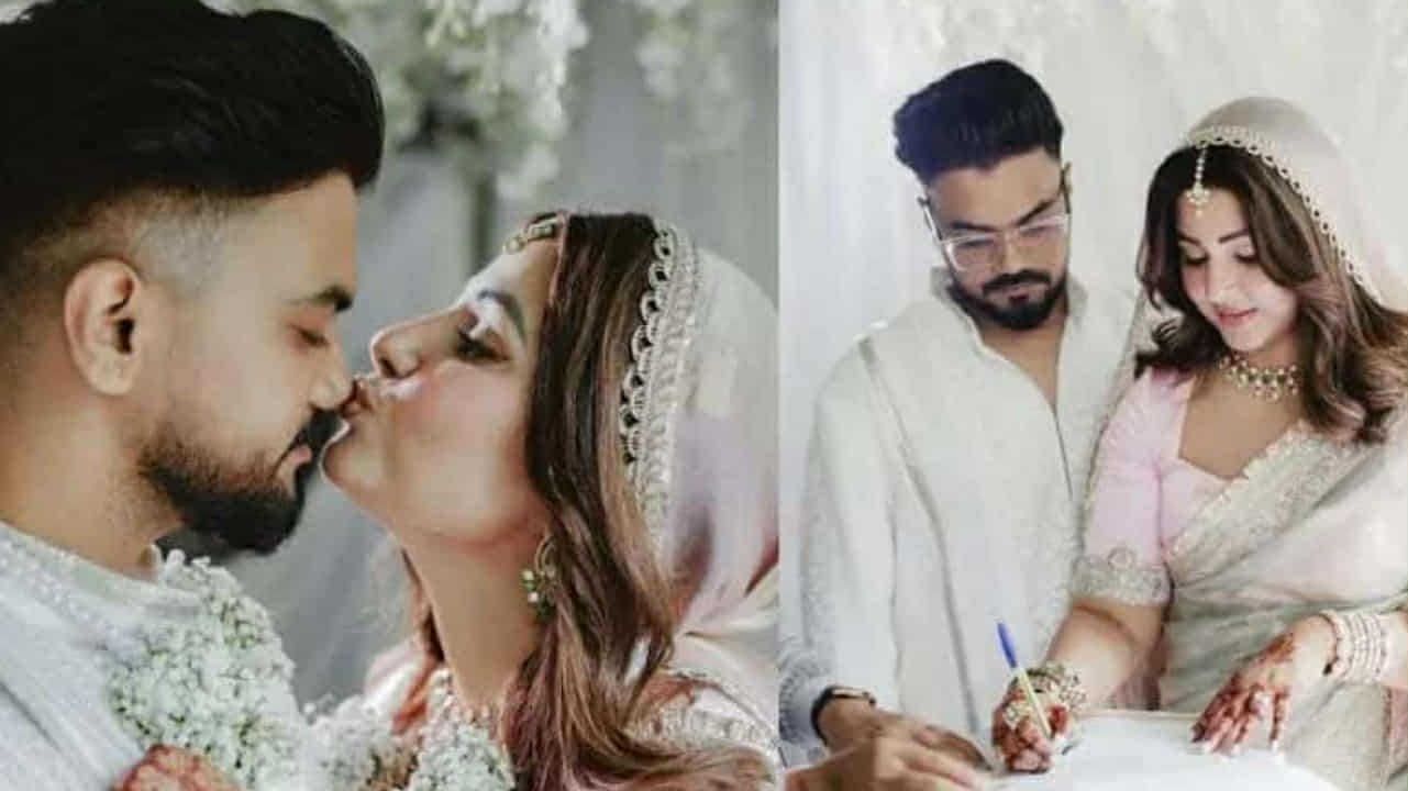 প্রেমে আইনি সিলমোহর পড়ল! পরিণতি পেল ১৩ বছরের সম্পর্ক, বিয়ে সারলেন হিনা-রকি